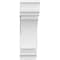 Ekena Millwork Standard Thorton Architectural Grade PVC Bracket with Traditional Ends, 5"W x 18"D x 18"H BKTP05X18X18THR01 - alternate 3
